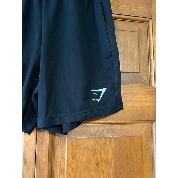 Gymshark Men’s Arrival 5” Athletic Lightweight Slim Fit Shorts Black Size S - Picture 2 of 9